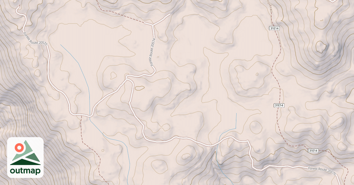 Map of DEEP MEADOW