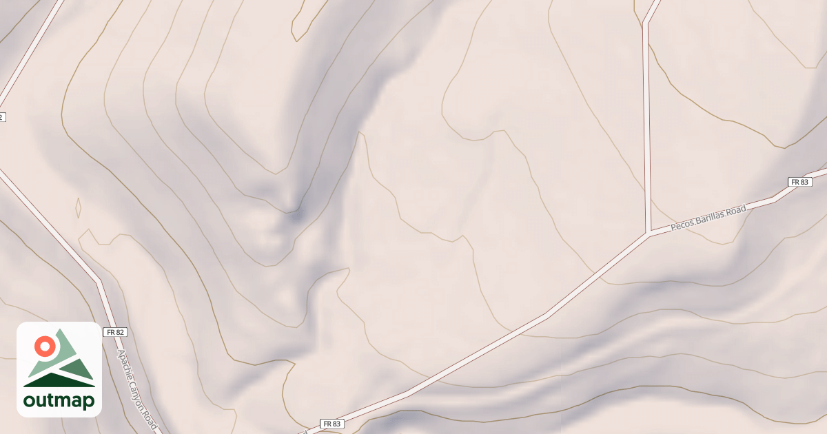 Map of USFS National Forest System Roads {E7889651-E8C3-4F1D-B1C5-A52E675DCAE7}