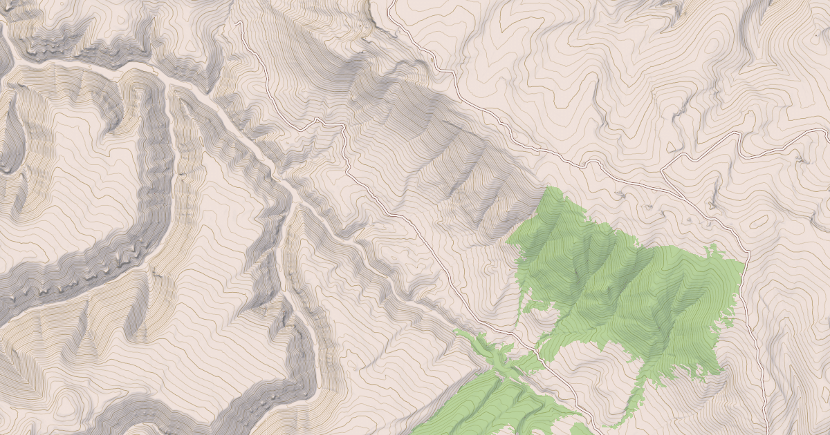 Map preview of Dry Fork Cow Camp