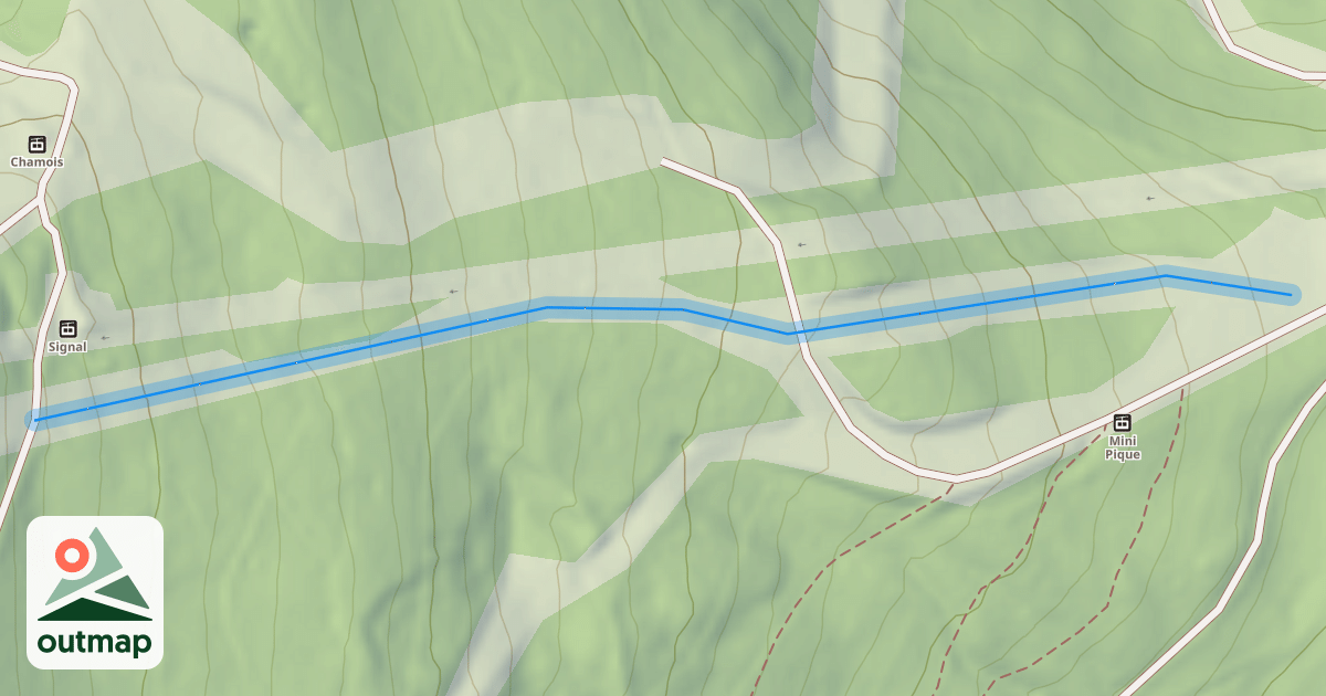 Map of Bouc Blanc