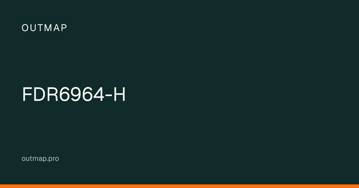 Map of FDR6964-H