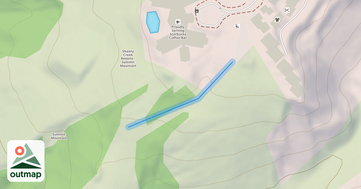 Map of Upper Long Bottom