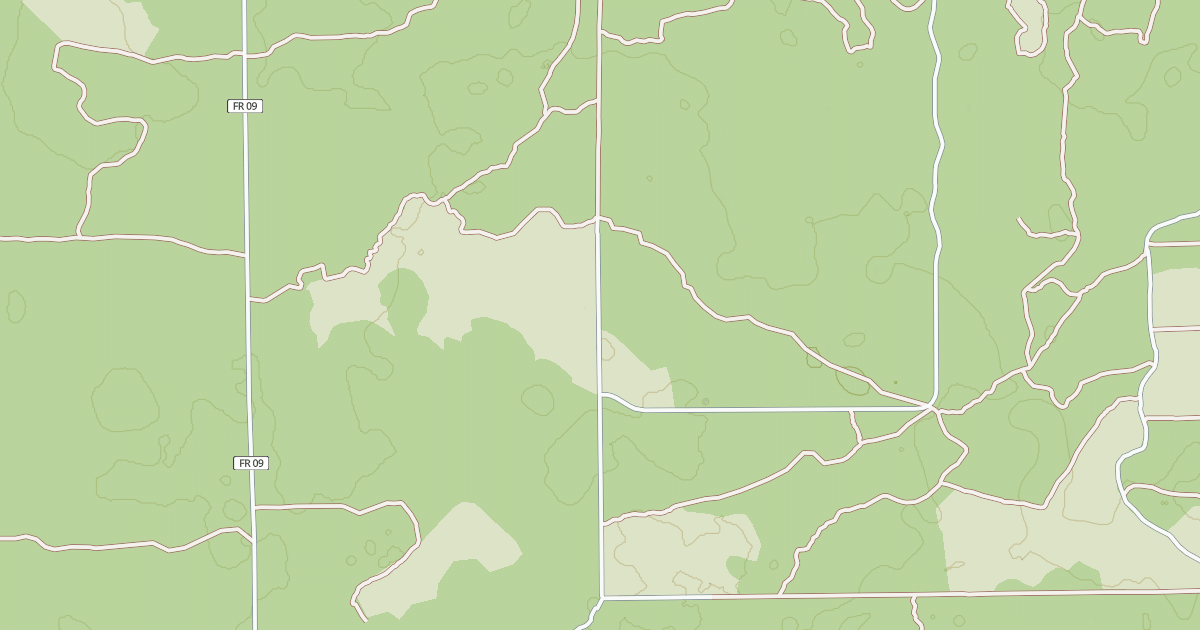 Map preview of USFS Motor Vehicle Use Map Roads {07432AB7-5FD8-412C-B318-319504A78D14}