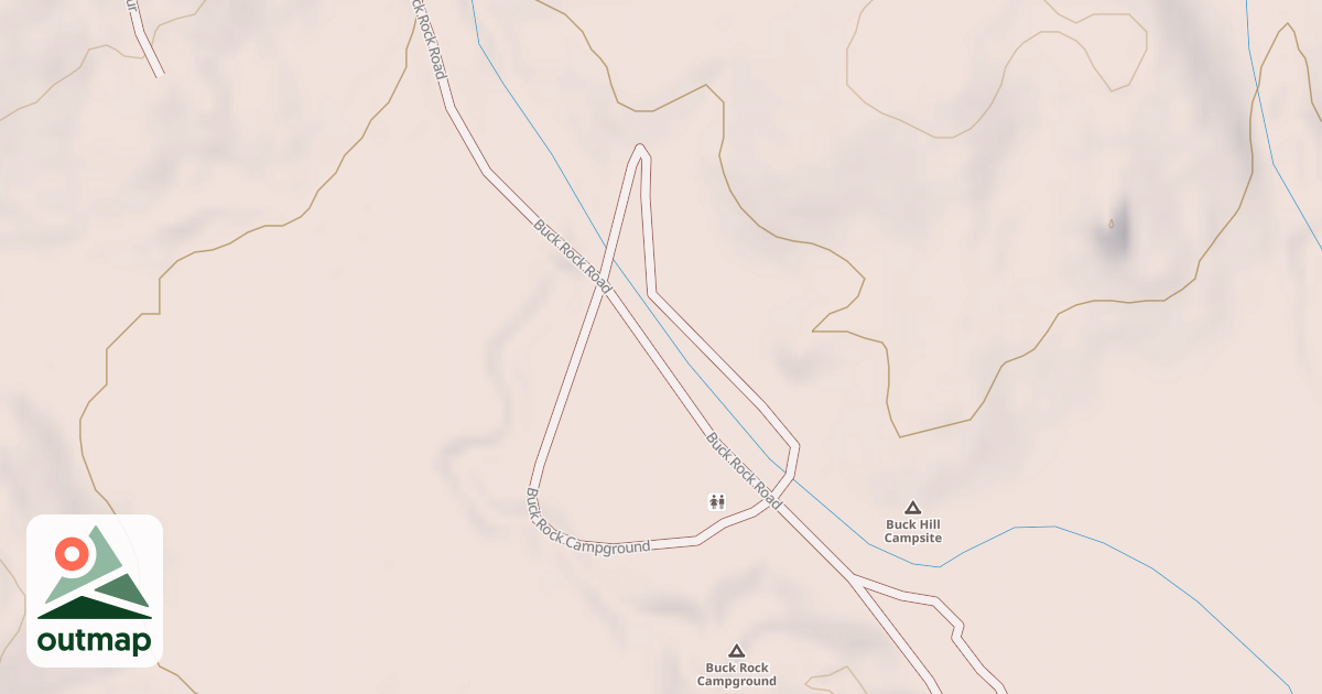 Map of BUCK ROCK