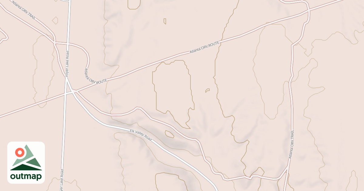 Map of Atlanta Trail