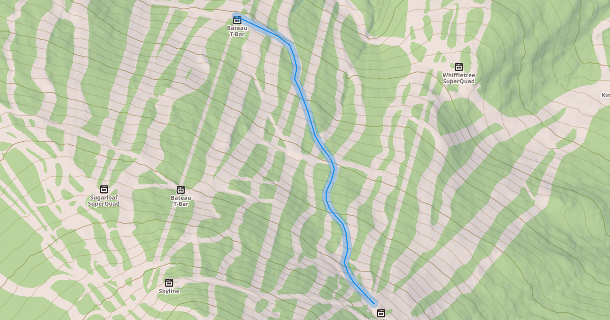 Map preview of Old Winter's Way