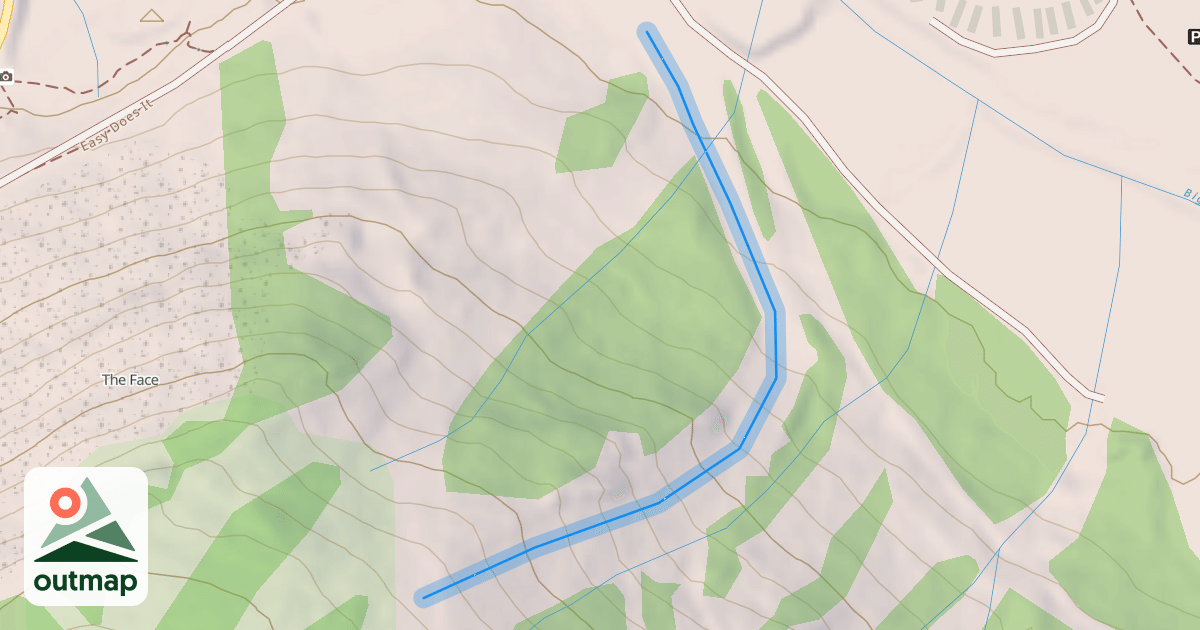 Map of Jack's Run