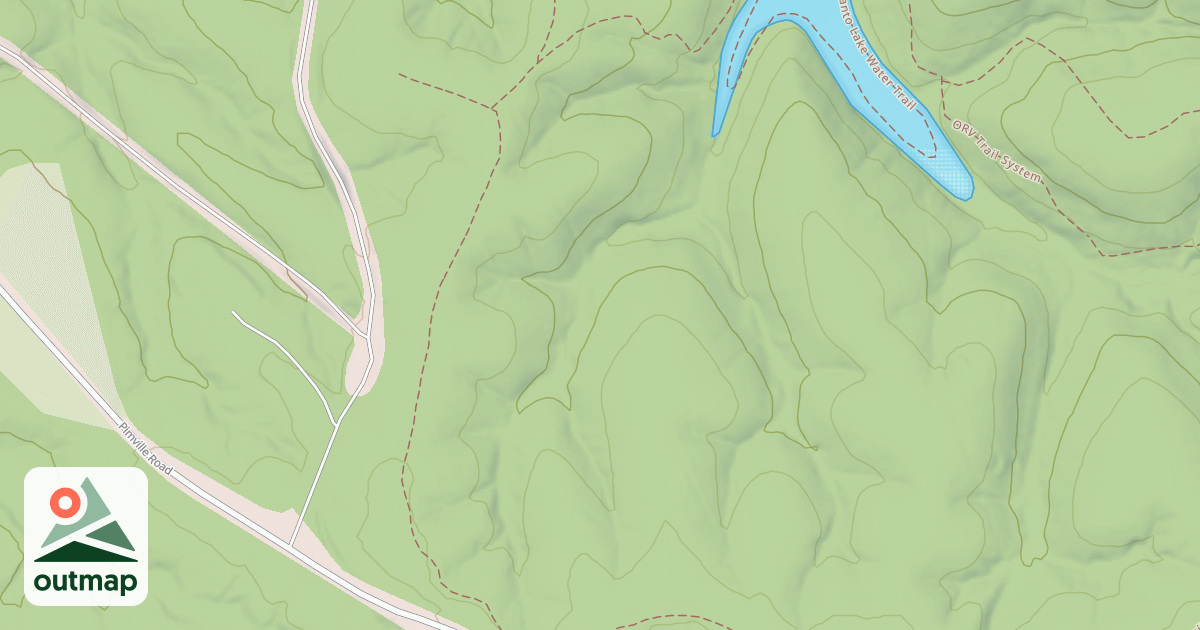 Map of Enduro Race Trail
