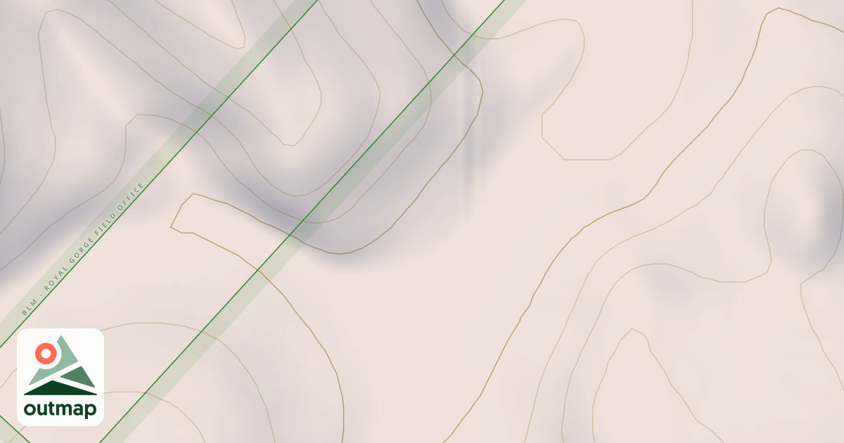 Map of BLM National GTLF Public Motorized Roads 07df35f6-66b1-4051-9c24-56a5c06ae59e