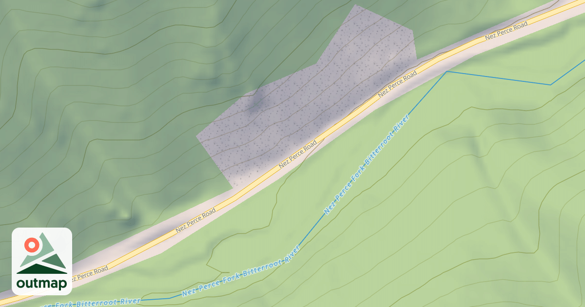Map of (FDR) NEZ PERCE TRAIL