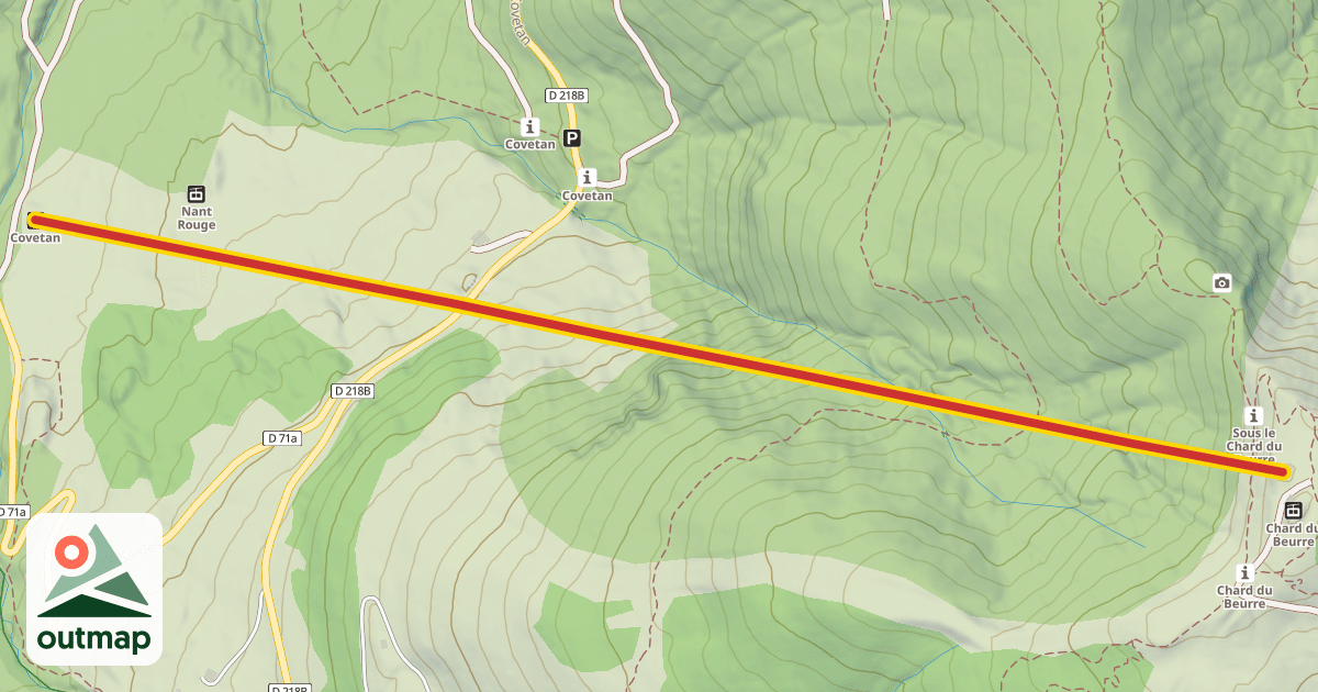 Map of Covetan
