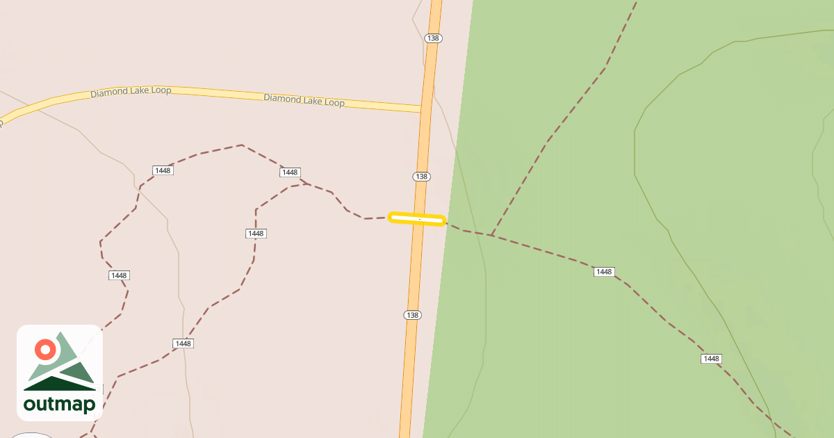Map of Howlock Mountain Trail #1448