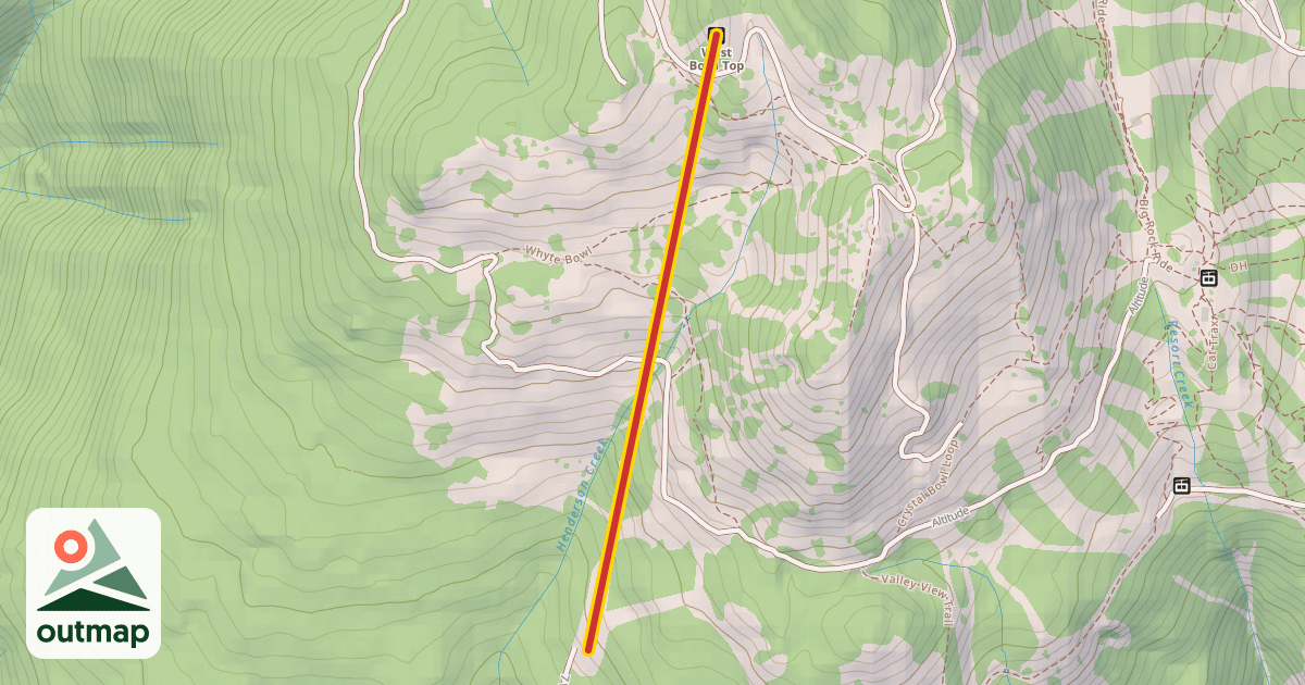 Map of West Bowl Express