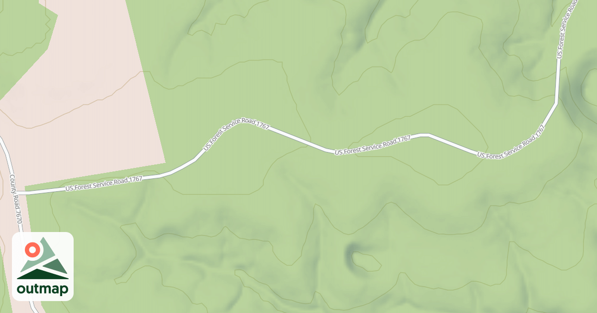 Map of DEEP HOLLOW NORTH