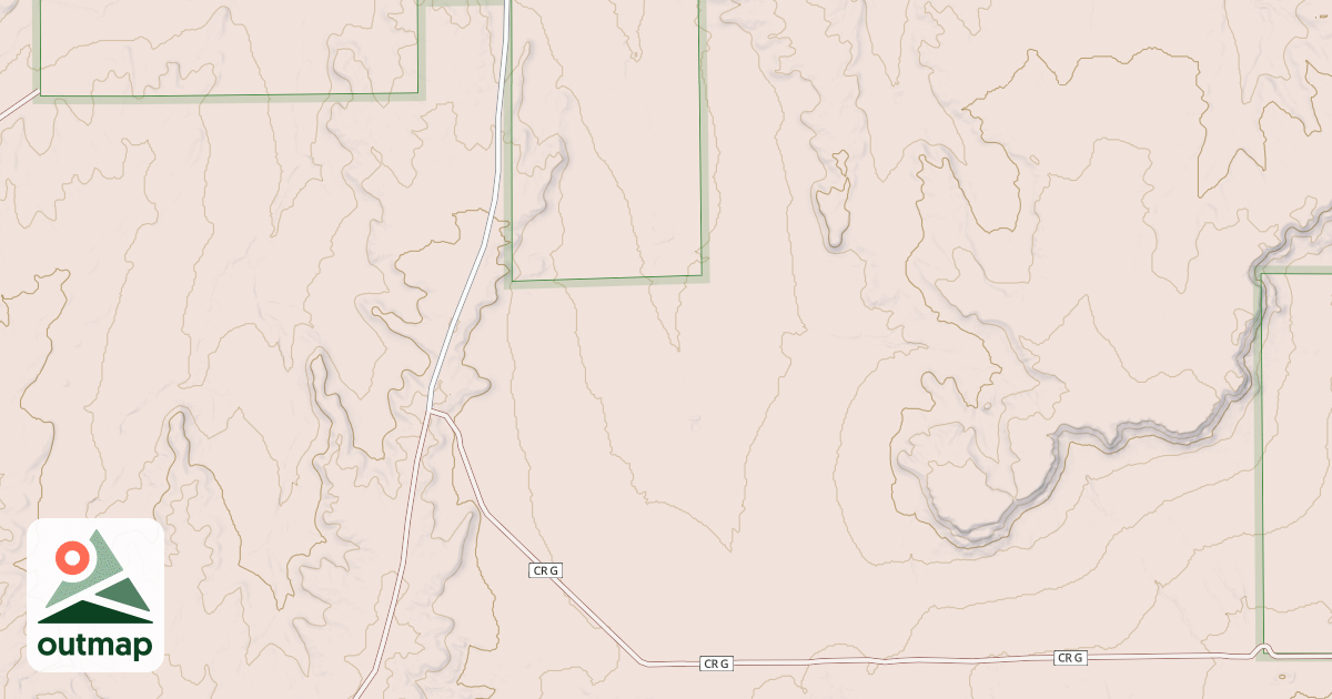 Map of WEST PACKERS GAP