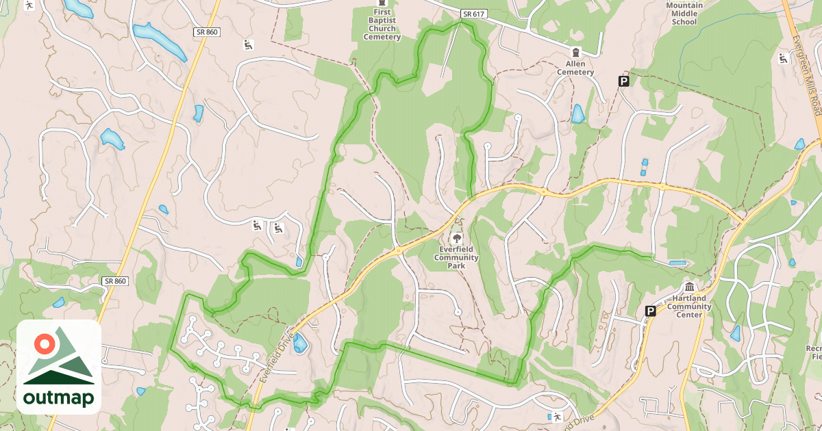 Map of Grant Loop