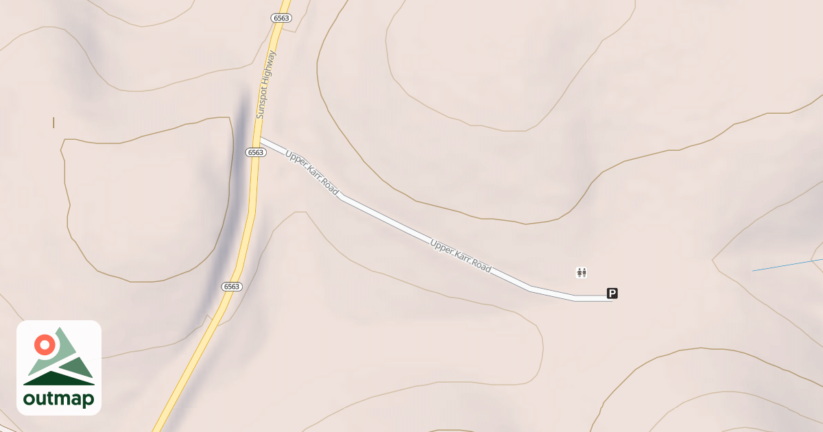 Map of UPPER KARR