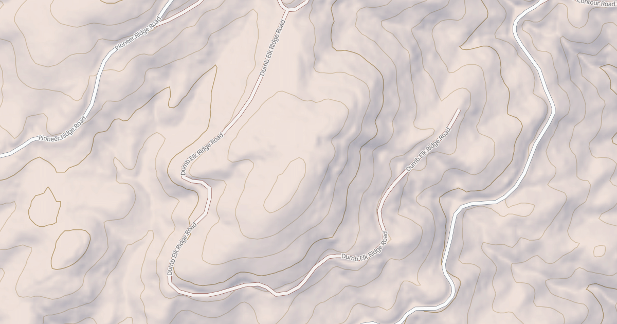 Map preview of DUMB ELK RIDGE