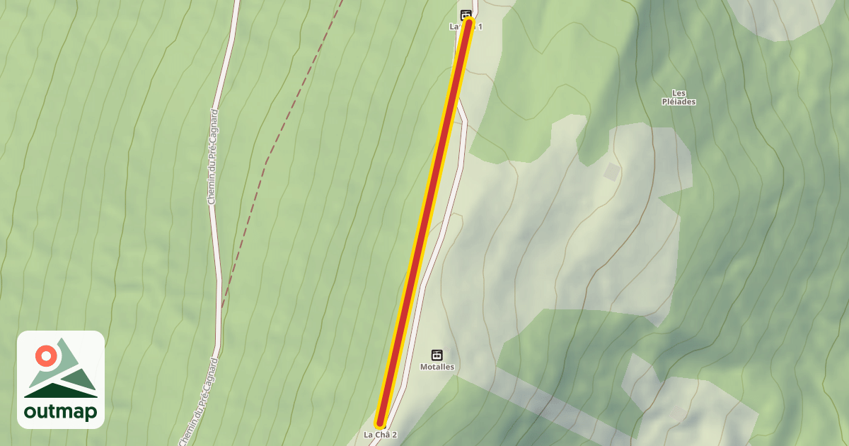 Map of La Châ 2