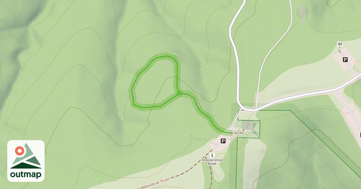 Map of Nature Trail