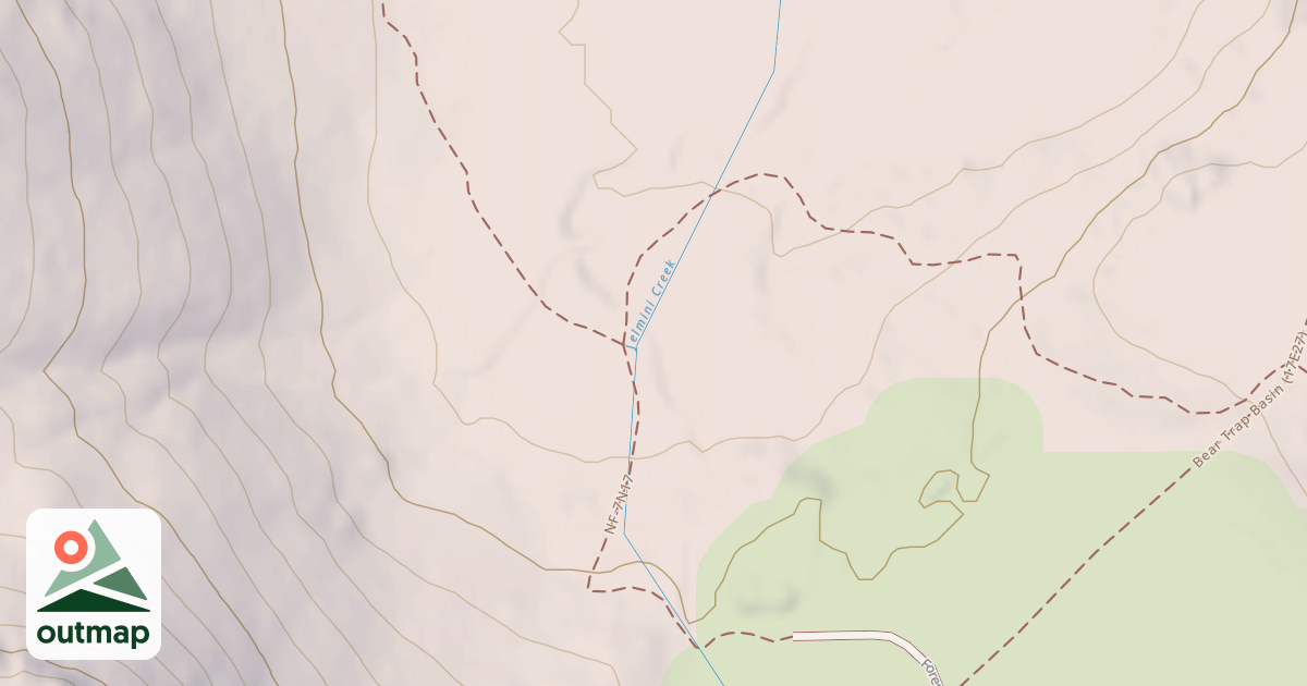 Map of USFS National Forest System Roads {AF589CC2-7C0F-4514-A08D-FCD59F1E61F1}