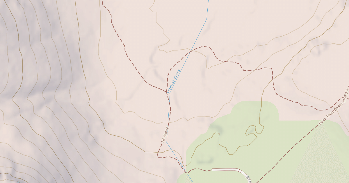 Map preview of USFS National Forest System Roads {AF589CC2-7C0F-4514-A08D-FCD59F1E61F1}