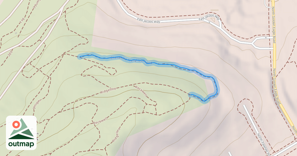 Map of Check the Neighborhood Trail