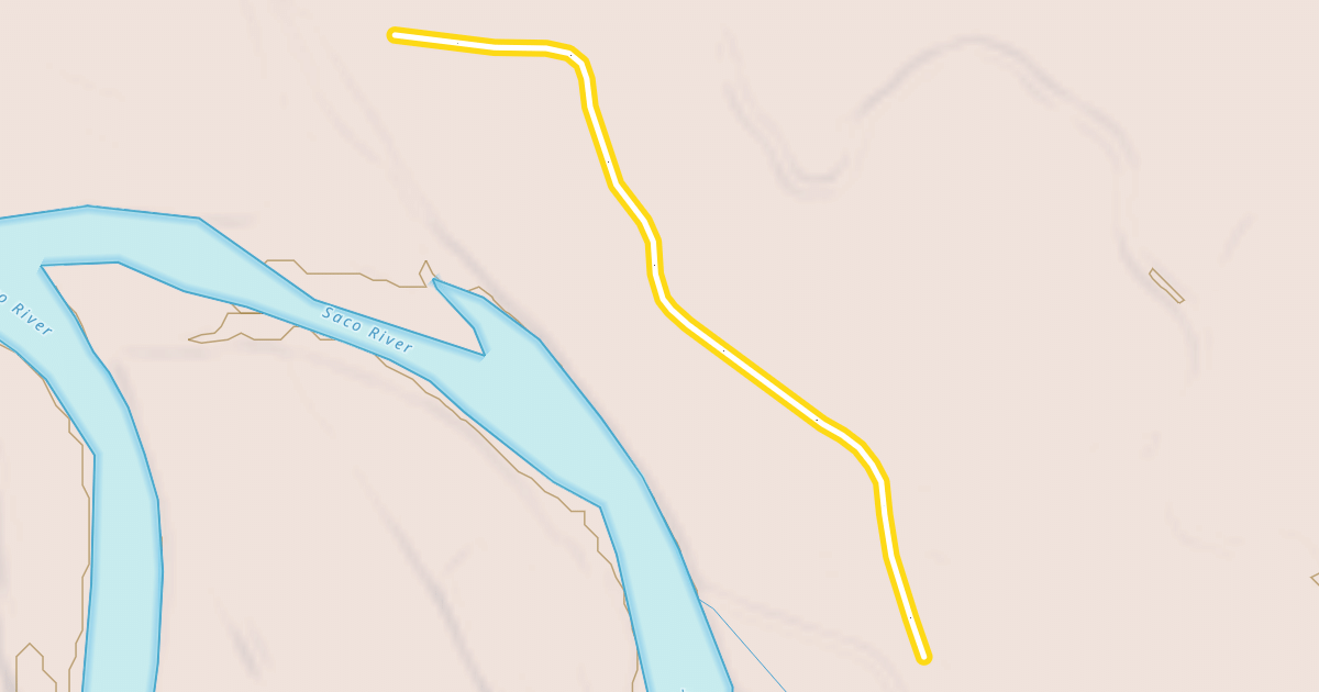Map preview of Intervale Trail - South