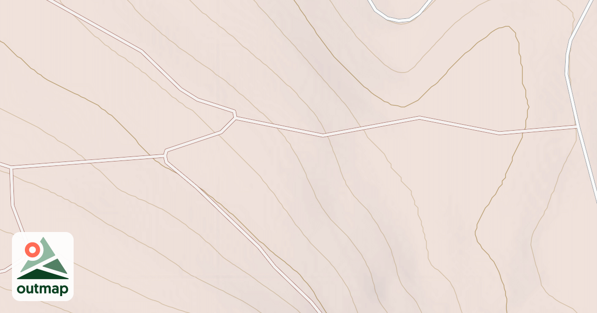 Map of HOOVER MOUNTAIN