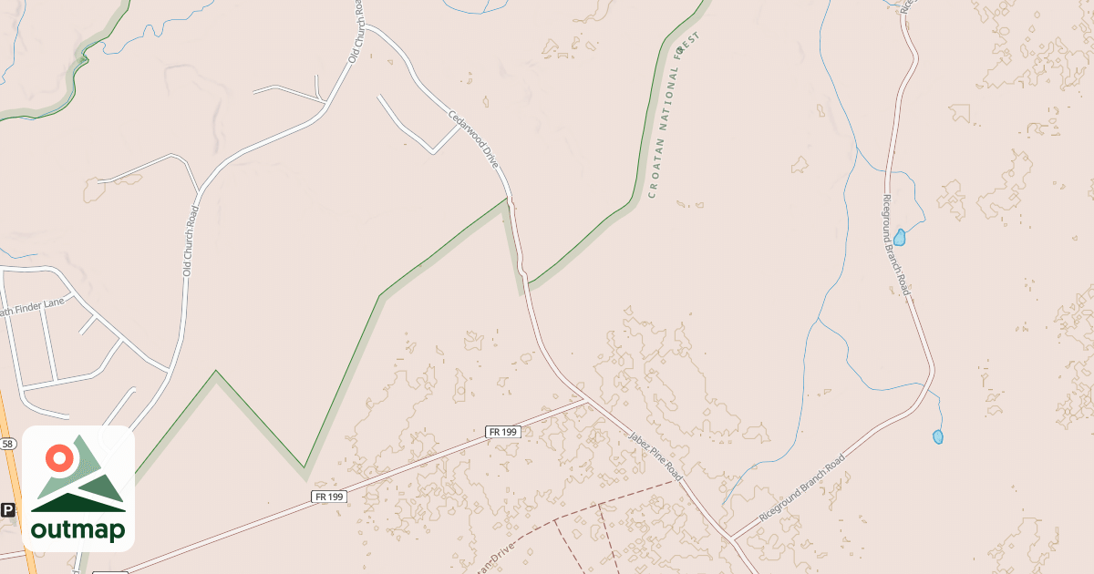 Map of JABEZ PINE