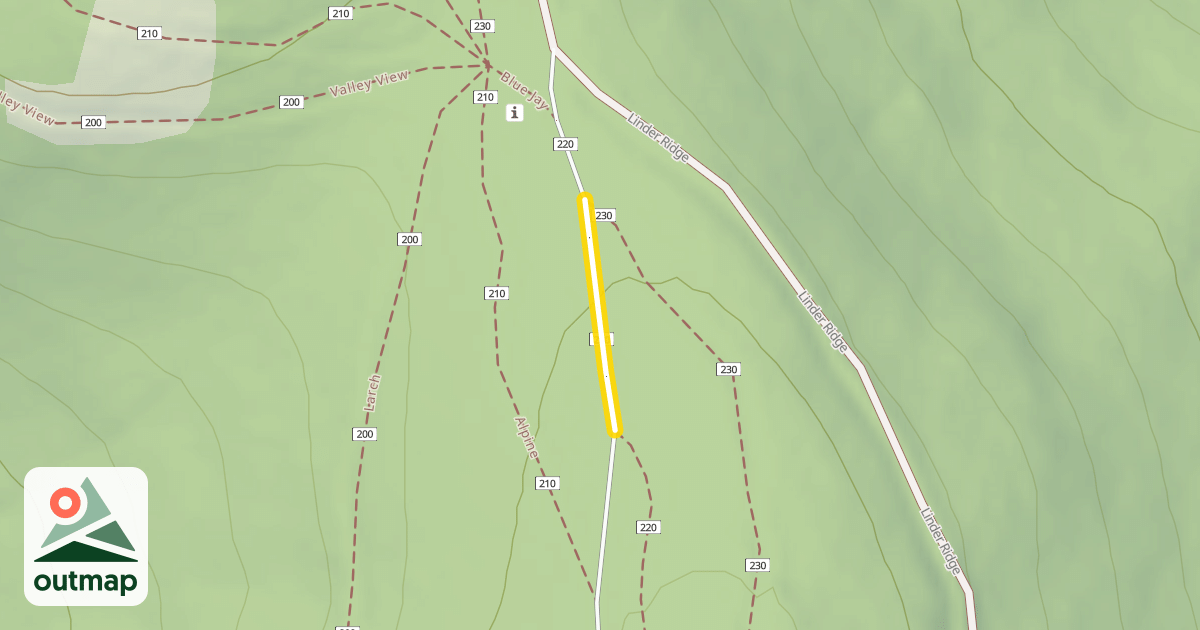 Map of Blue Jay