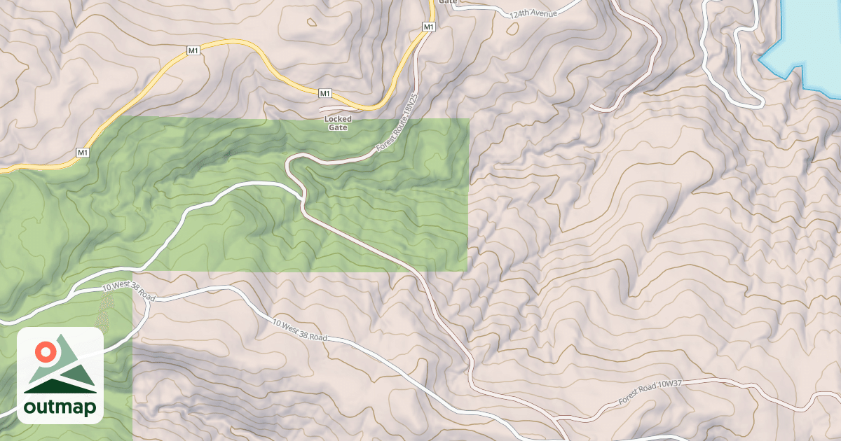 Map of PACKSADDLE