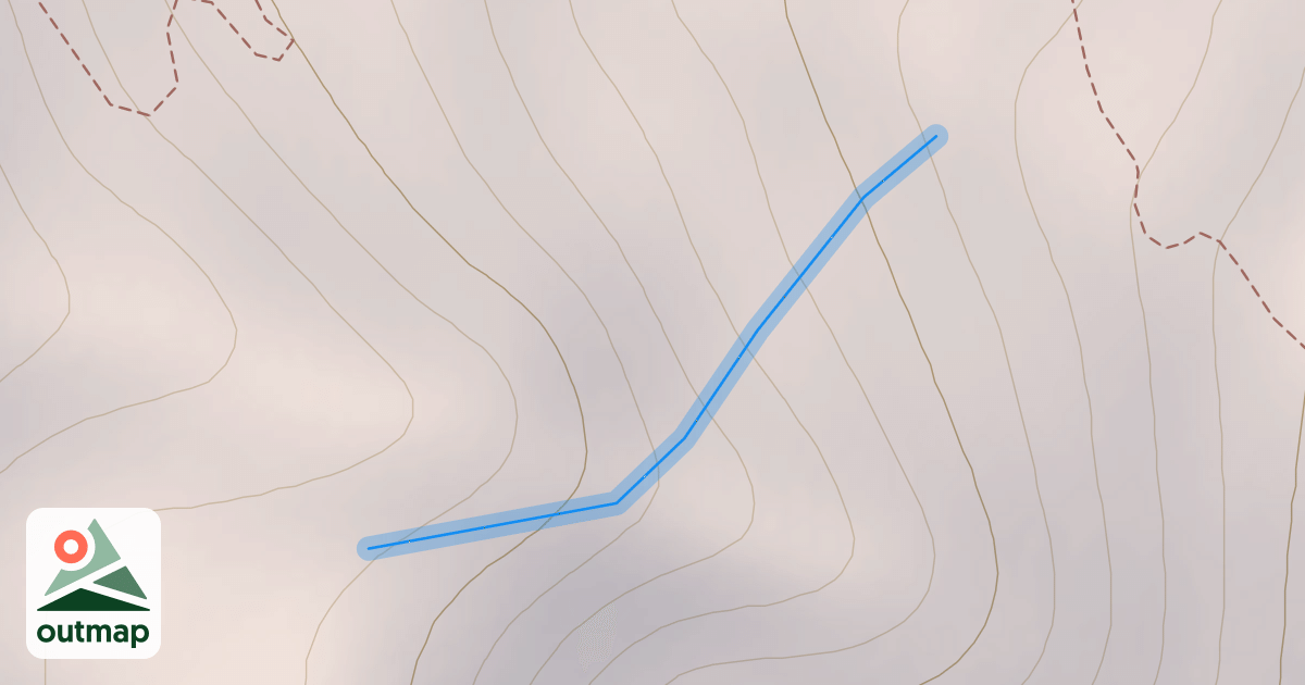 Map of Road to Nowhere