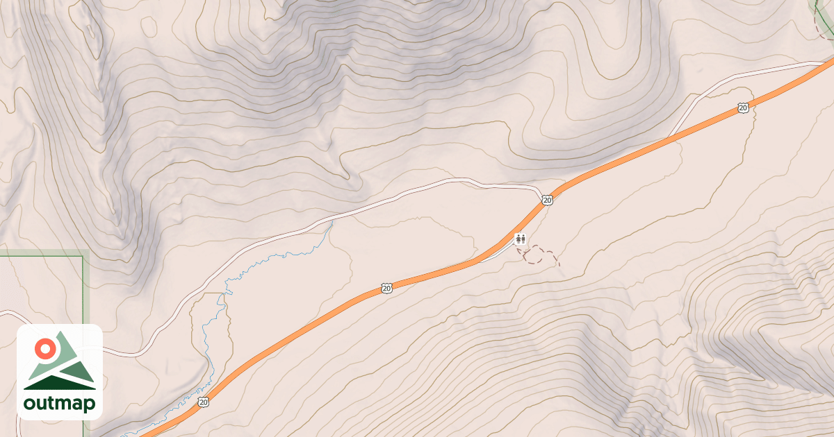 Map of TARGHEE PASS BPA