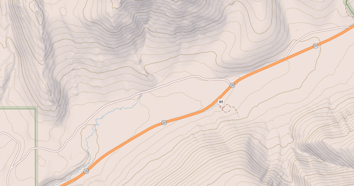 Map preview of TARGHEE PASS BPA