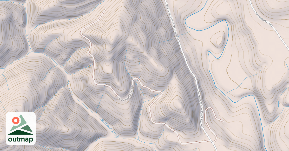 Map of USFS Motor Vehicle Use Map Roads {503ED086-7533-4848-821C-BFE25F256948}