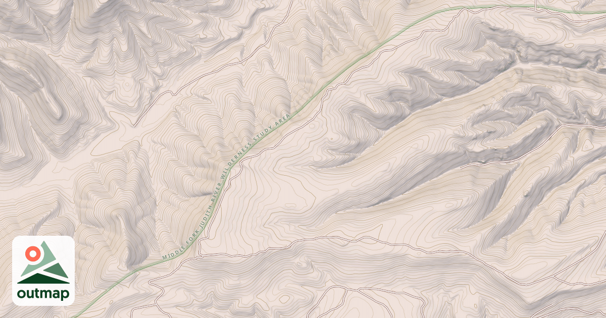 Map of ETTIEN RIDGE