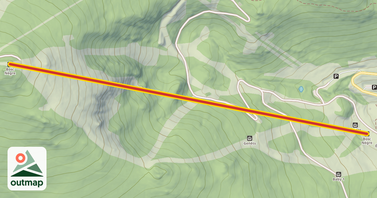 Map of Bosc Negre