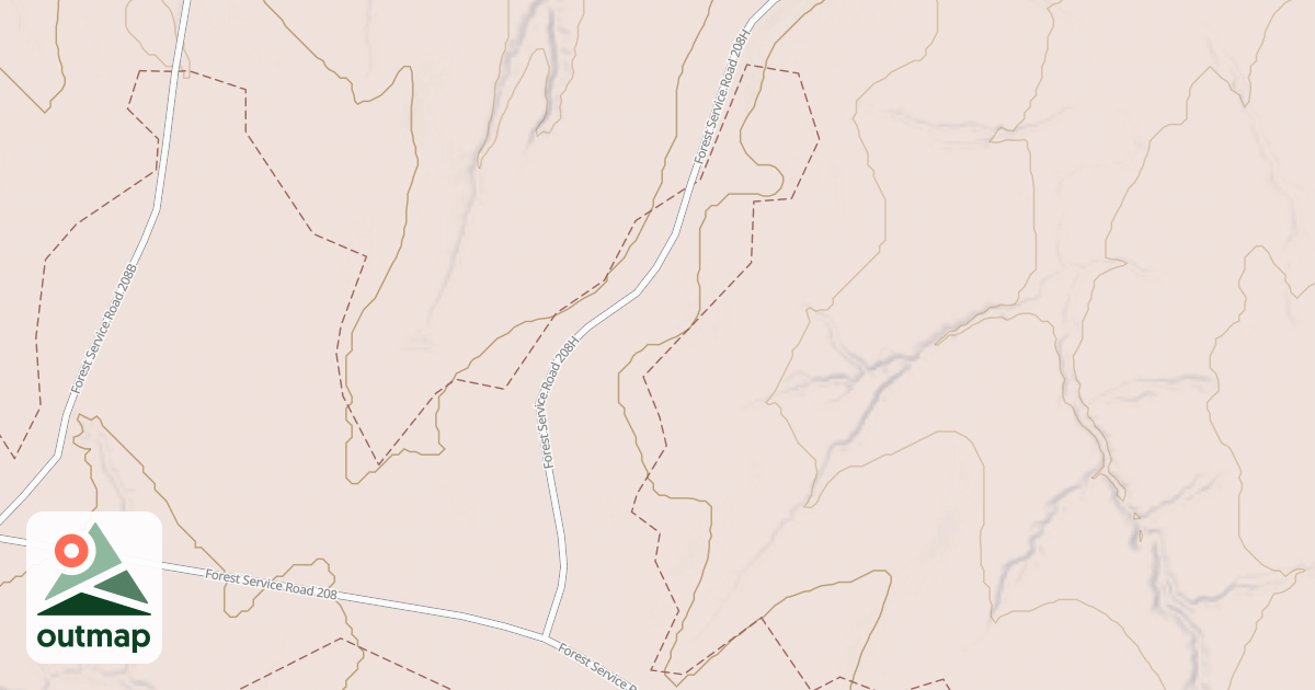 Map of MOUNTAINEER