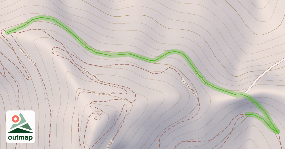 Map of Easy Street Trail
