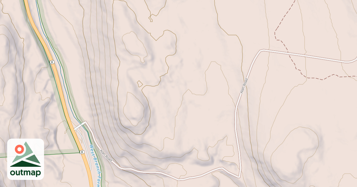 Map of Sawmill Trail