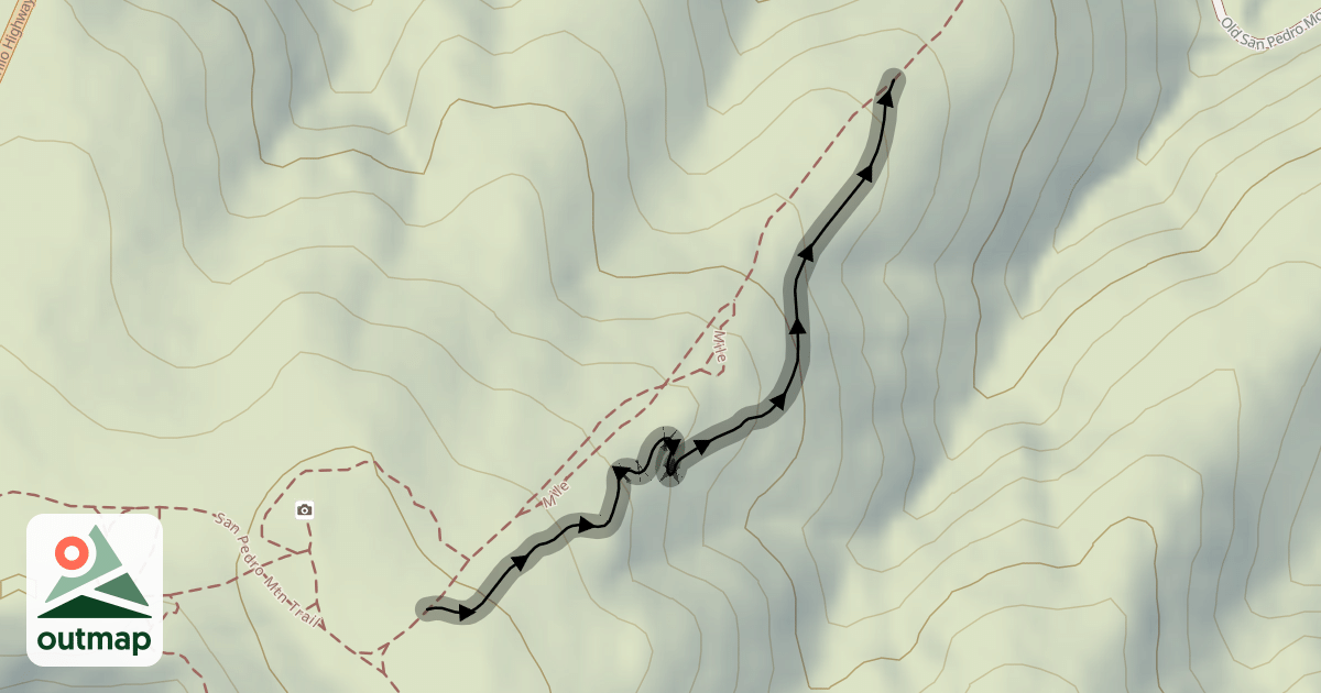 Map of Mellow Mile