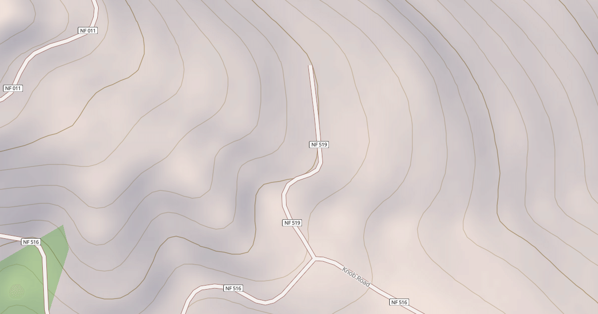 Map preview of KNOB SPUR