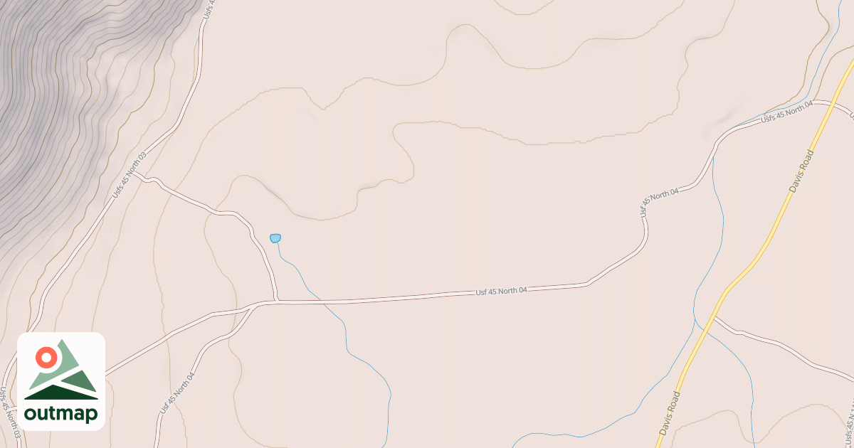 Map of ANTELOPE WELL