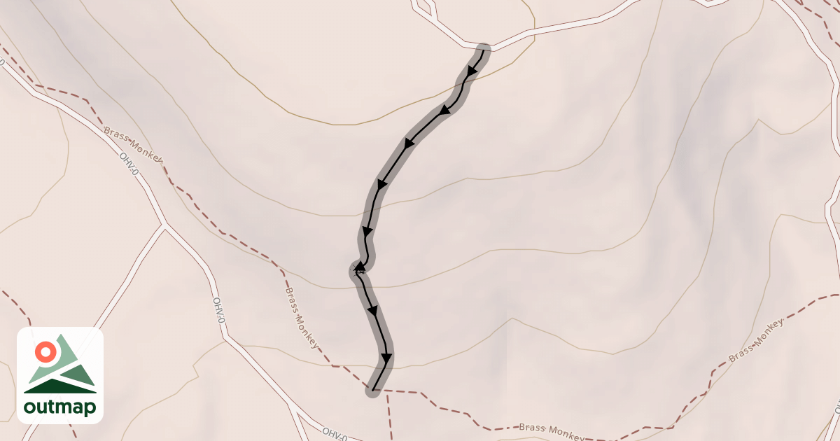 Map of Captain Ahab Trail