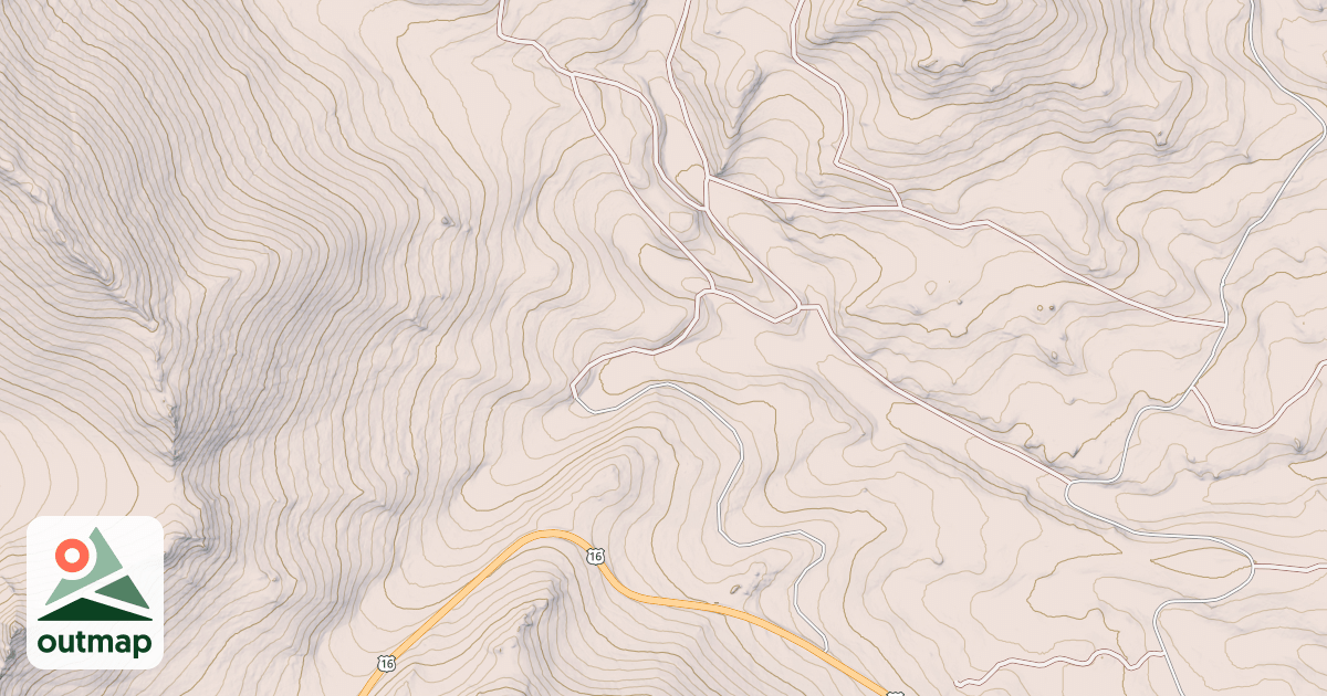Map of HESSE CREEK