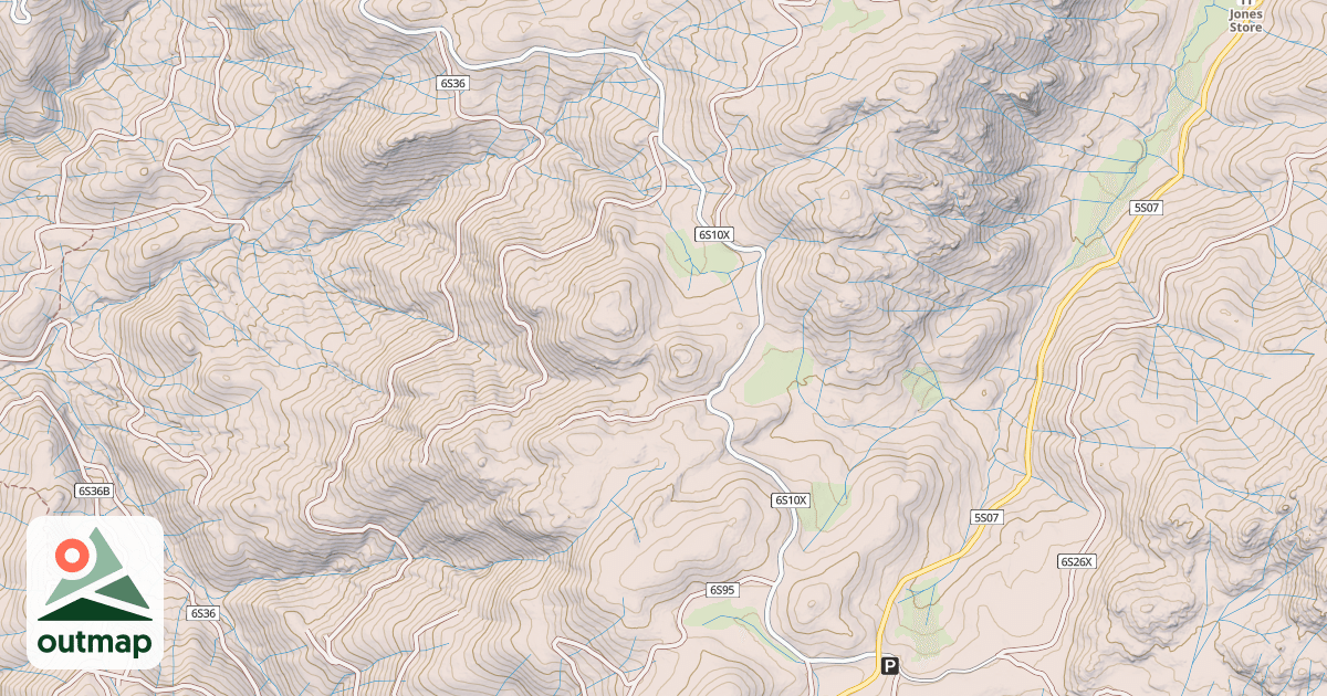 Map of BEASORE LOOP
