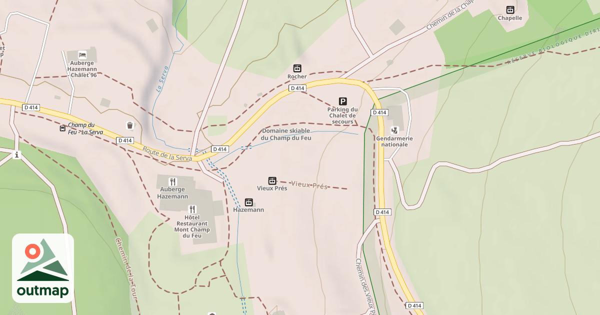 Map of Luge