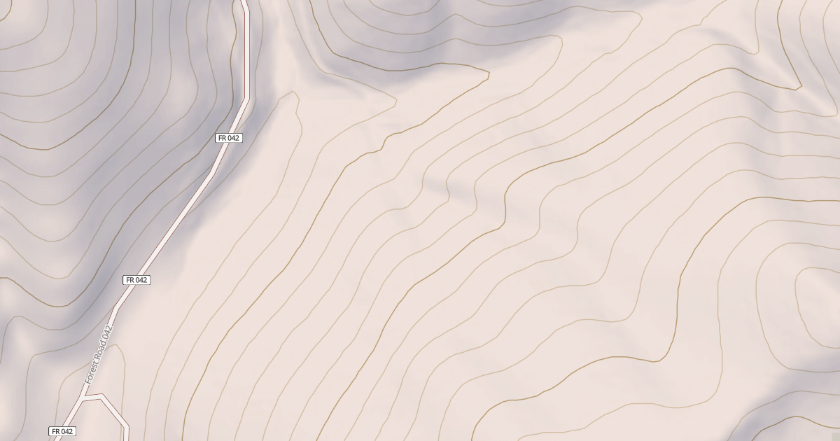 Map preview of USFS National Forest System Roads {2451D7D8-204A-4A69-B5C3-9A2963055B10}