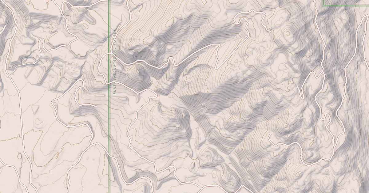 Map preview of HUCKLEBERRY HILL